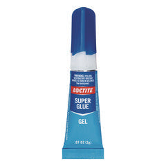 Loctite® Super Glue Gel Tubes, 0.07 oz, Dries Clear, 2/Pack