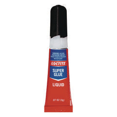 Loctite® Super Glue Liquid Tubes, 0.07 oz, Dries Clear, 2/Pack