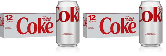 Coca-Cola, Diet Coke, 12 oz, 12 count (Pack of 24)