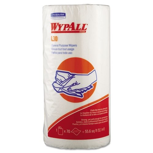 WYPALL L30 Wiper Small Roll, White [PRICE is per ROLL]