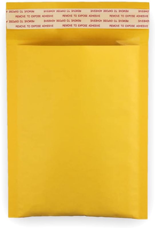 EcoSwift 10 Size #0000 4x6 Small Kraft Bubble Mailers Self Sealing Bulk Padded Shipping Supplies Packaging Materials Envelopes Bags 4 x 6 inches