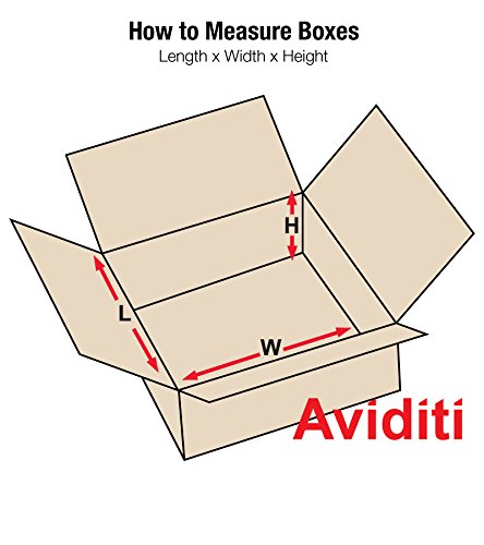 AVIDITI 11 3/4 x 8 3/4 x 4 3/4 Corrugated Cardboard Boxes, Small 11.75"L x 8.75"W x 4.75"H, Pack of 25 | Shipping, Packaging, Moving, Storage Box for Home or Business, Strong Wholesale Bulk Boxes