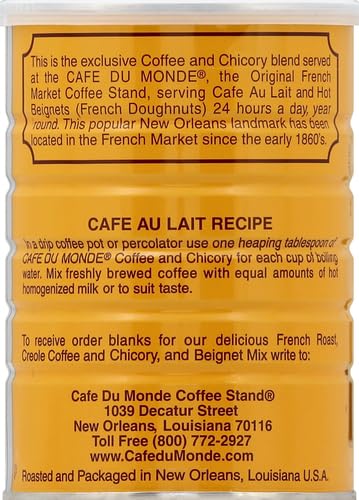 Cafe Du Monde Coffee Chicory, 15 Ounce Ground