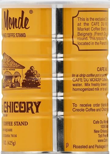 Cafe Du Monde Coffee Chicory, 15 Ounce Ground