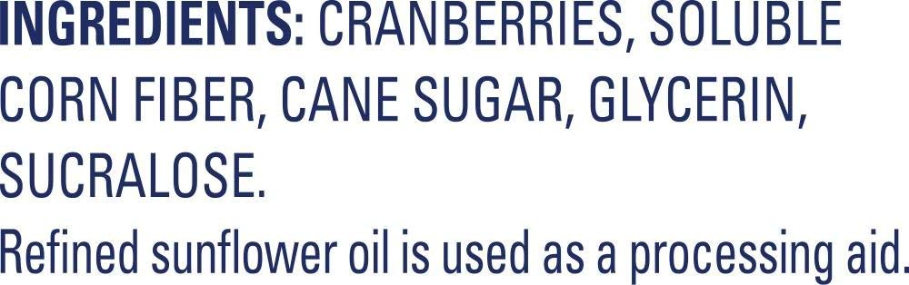 Ocean Spray Craisins Dried Cranberries, Reduced Sugar, 20 Ounce