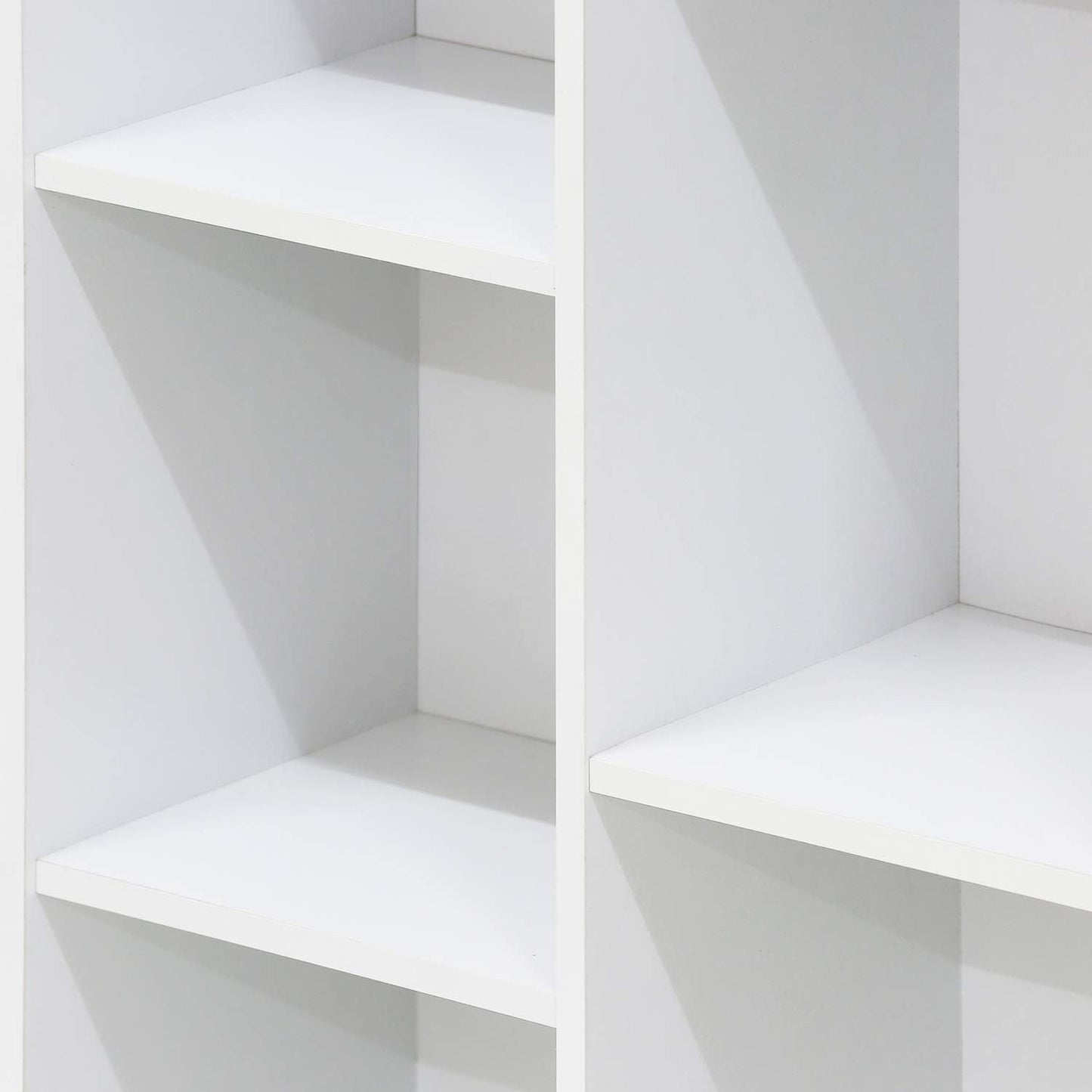 Furinno Luder Bookcase / Book / Storage , 11-Cube, White