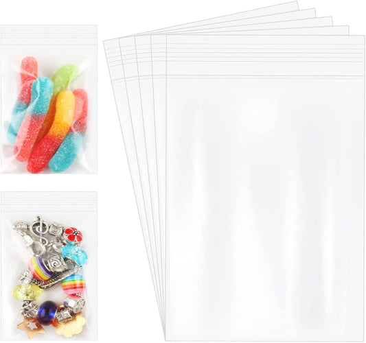 700 Count 2x3 Inch Small Plastic Bags, 1.4 Mil Resealable Ziplock Baggies Clear Bags for Packaging, Jewelry, Bead, Screws, Pill