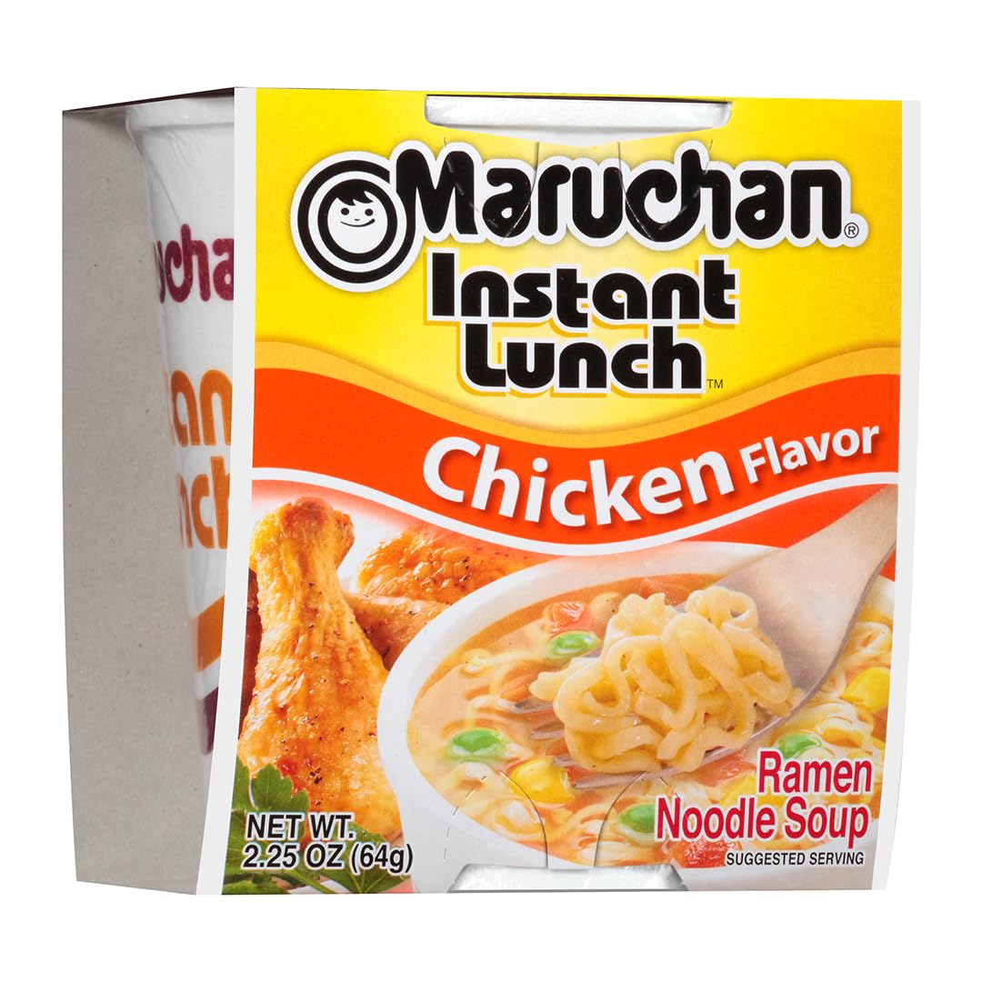 Maruchan Instant Lunch Chicken Flavor, 2.25 Ounce (Pack of 12)