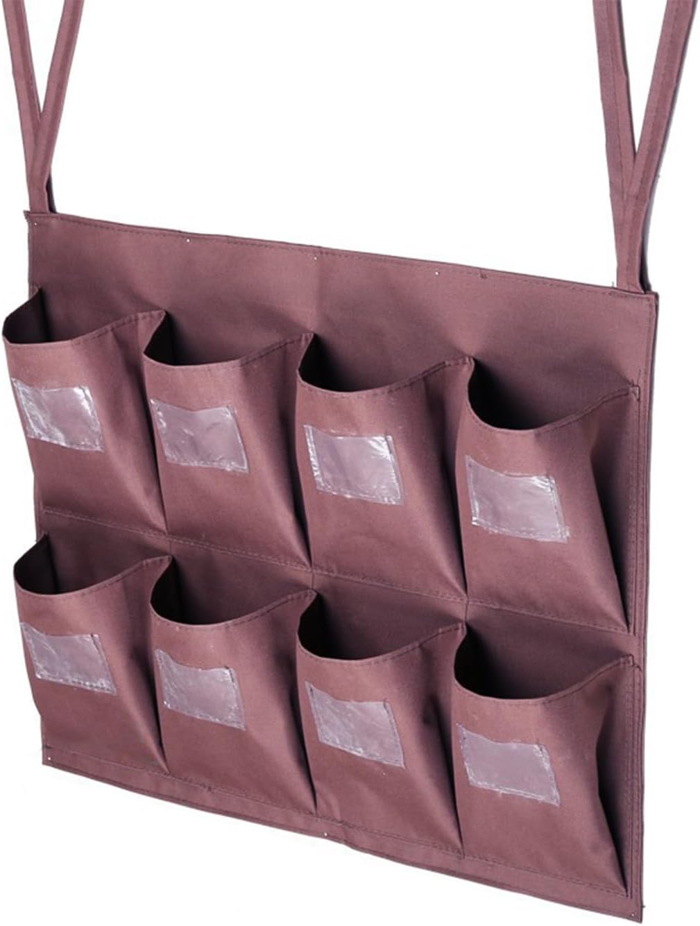 Replacement Janitorial Cart Bag, Waterproof Thickened Commercial 8-Pocket Housekeeping Cart Organizer Housekeepers Cart Sorting Pocket, Fits Any Cart Used for Material Storage Transport