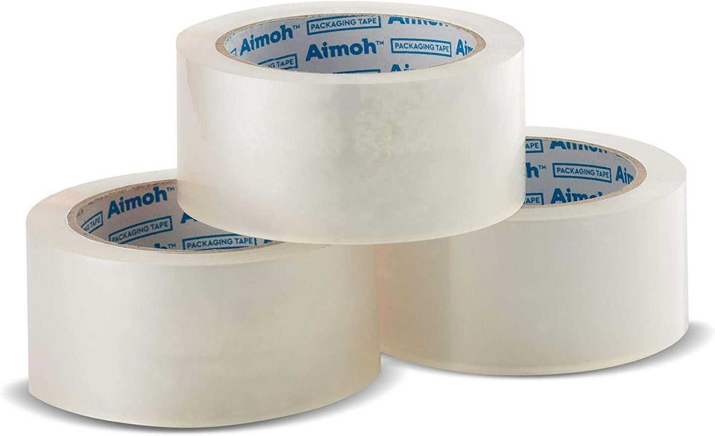 12 Rolls Heavy Duty Clear Packing Tape -Acrylic Adhesive- 2.7mil Super Strong Commercial Grade- Size 1.88 x 60 Yard- 3 Inch Core- Refill - Moving-Packaging-Shipping - 6 Rolls (11632)