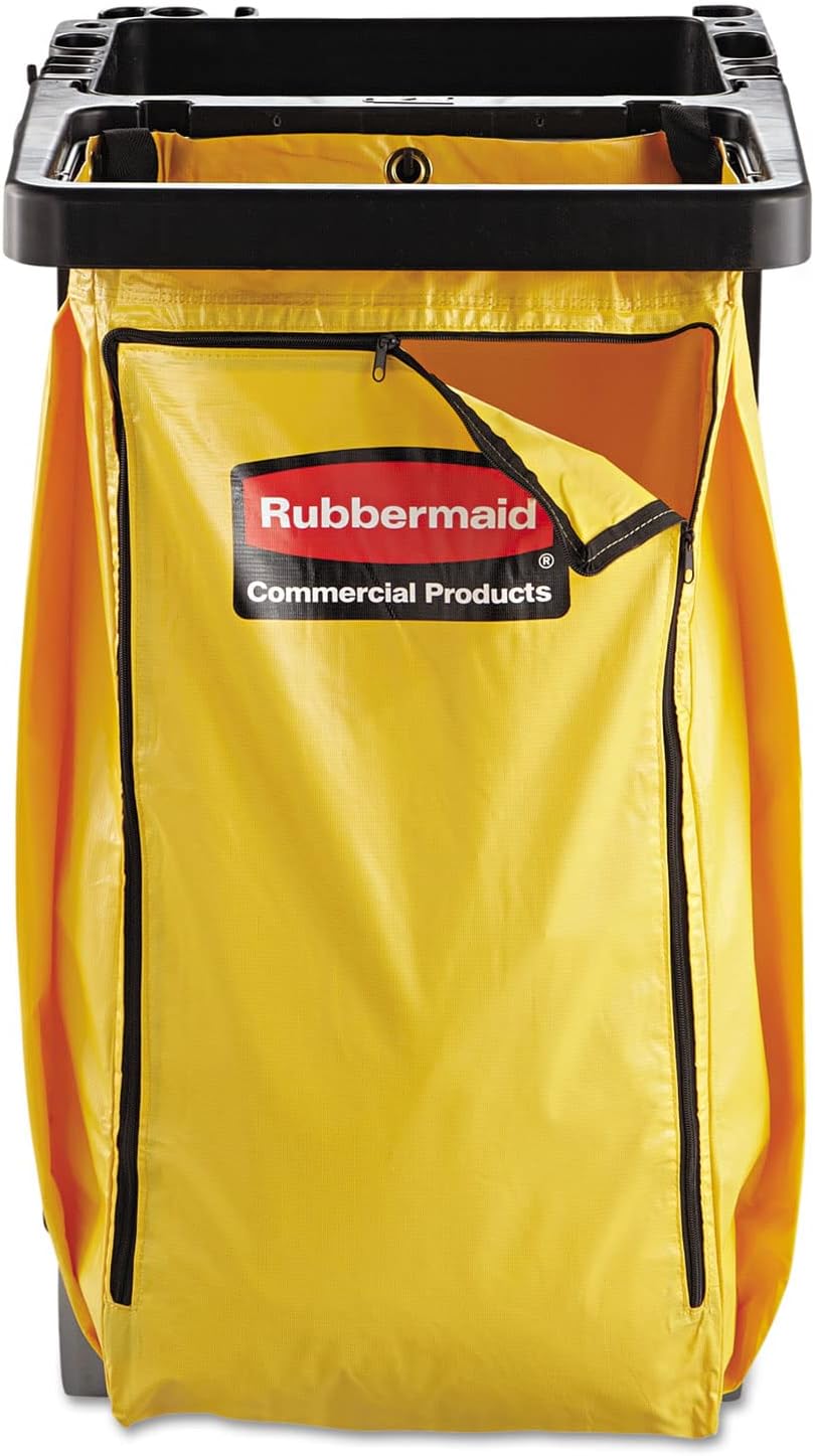 Rubbermaid 1966881 Vinyl Replacement Bag, 34 Gallon, Yellow