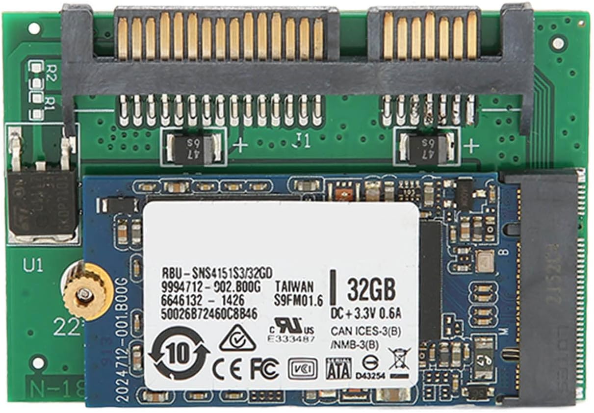 M.2 SSD, Adapter M.2 SSD Large Capacity PCB for Office for Home 32GB