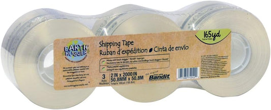 Bandit Packaging Tape Refill Roll, 3 Pack, 2" x 55 Yards Each (74042-EH)