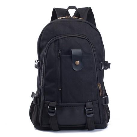 Canvas Backpack For School Hiking Traveling For Men