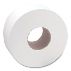 Sofidel Heavenly Choice 1-Ply Jumbo Bathroom Tissue, Septic Safe, White, 3.4" x 2,000 ft, 12/Carton