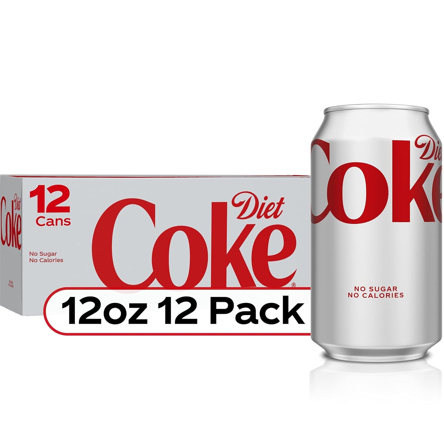 Coca-Cola, Diet Coke, 12 oz, 12 count (Pack of 24)