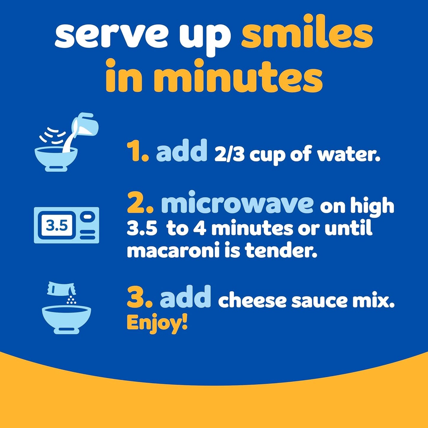 Kraft Easy Mac Original Macaroni & Cheese Microwavable Dinner (18 ct Packets)(Packaging May Vary)