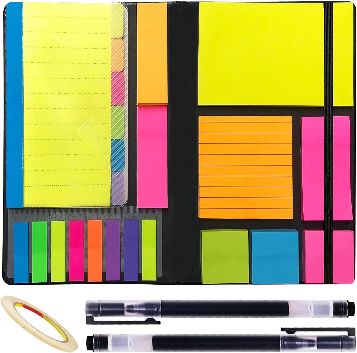 Sticky Notes Set, Sticky Notes Tabs, 710 Pack, Divider Sticky Notes, School Supplies, Office Supplies, Planner Sticky Notes, Sticky Note Dividers Tabs, Book Notes, Back to School Supplies