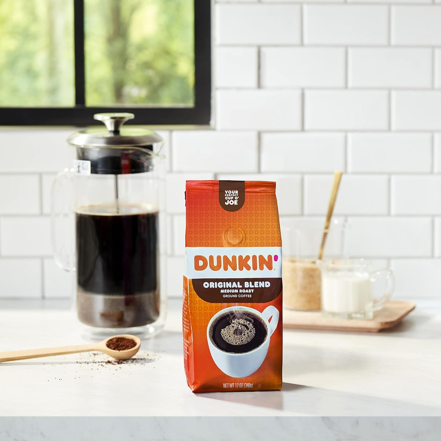 Dunkin' Original Blend Medium Roast Ground Coffee, 12 Ounce