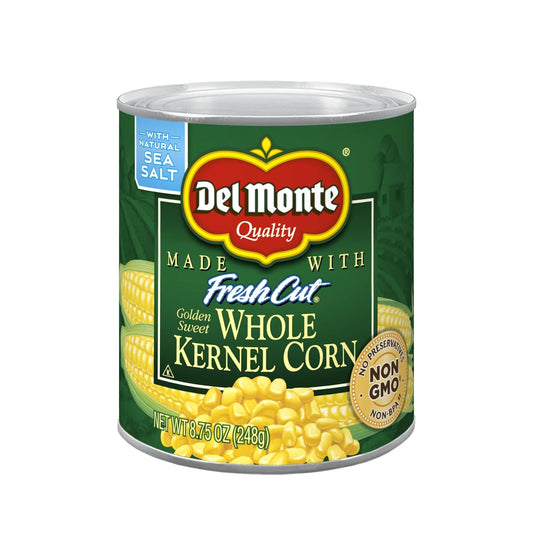 Del Monte Canned Fresh Cut Whole Golden Sweet Kernel Corn, 8.75 Ounce