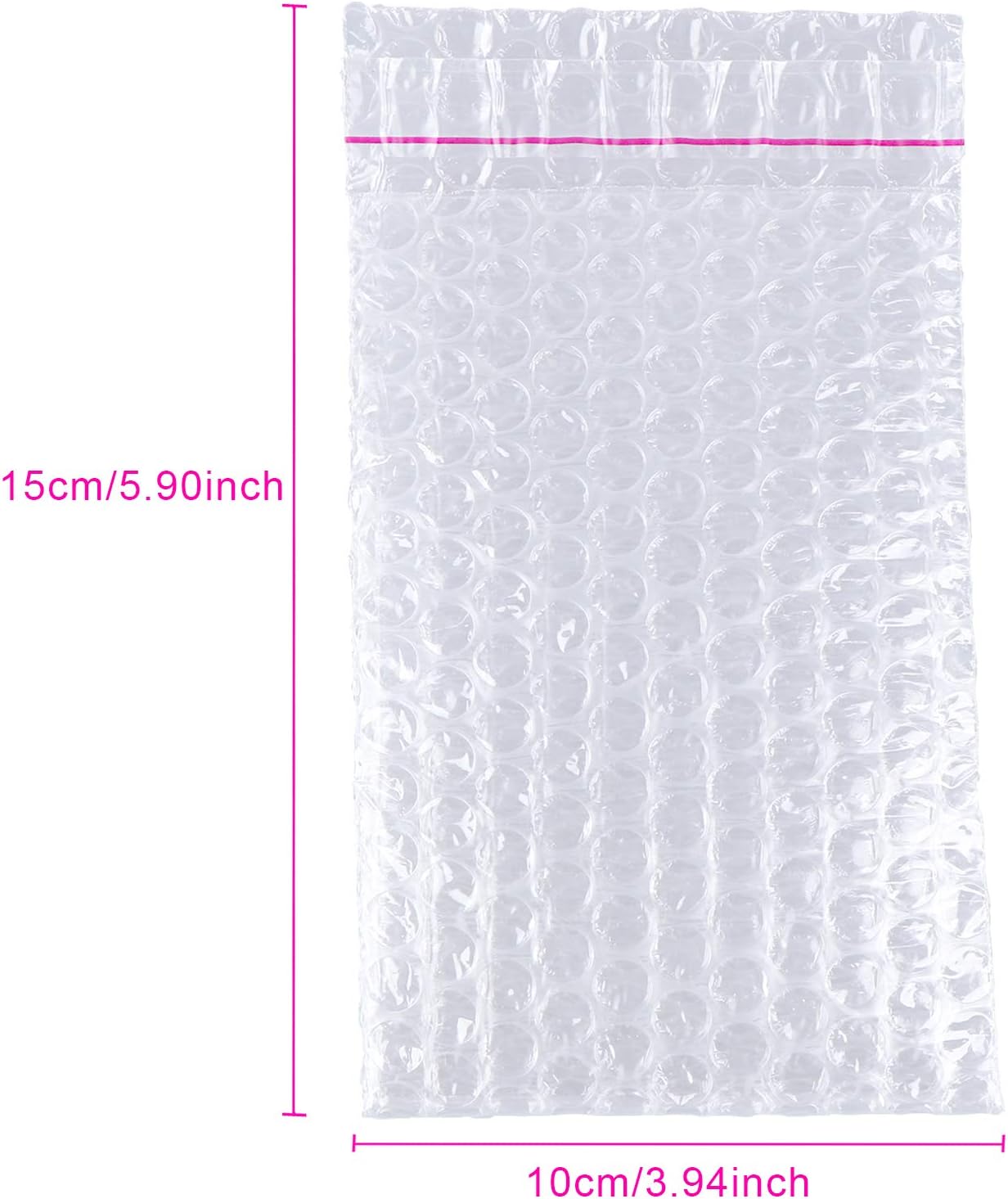 50 Pack Bubble Out Bags Wrap Bubble Pouches Shipping Mailers Protective Self-Seal Bubble Packaging Bags Double Walled Cushioning Bags Thickening Shockproof Foam Bags for Shipping,Storage&Moving,4"x6"