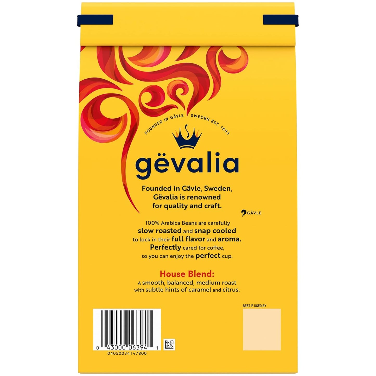 Gevalia House Blend Medium Roast 100% Arabica Ground Coffee, for a Keto and Low Carb Lifestyle (20 oz Bag)