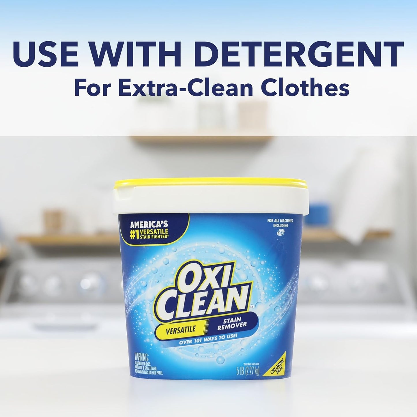 OxiClean Versatile Stain Remover Powder, 3 lb