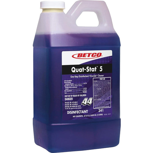 Betco, BET3414700, Quat-Stat 5 Disinfectant, 1 Each, Purple