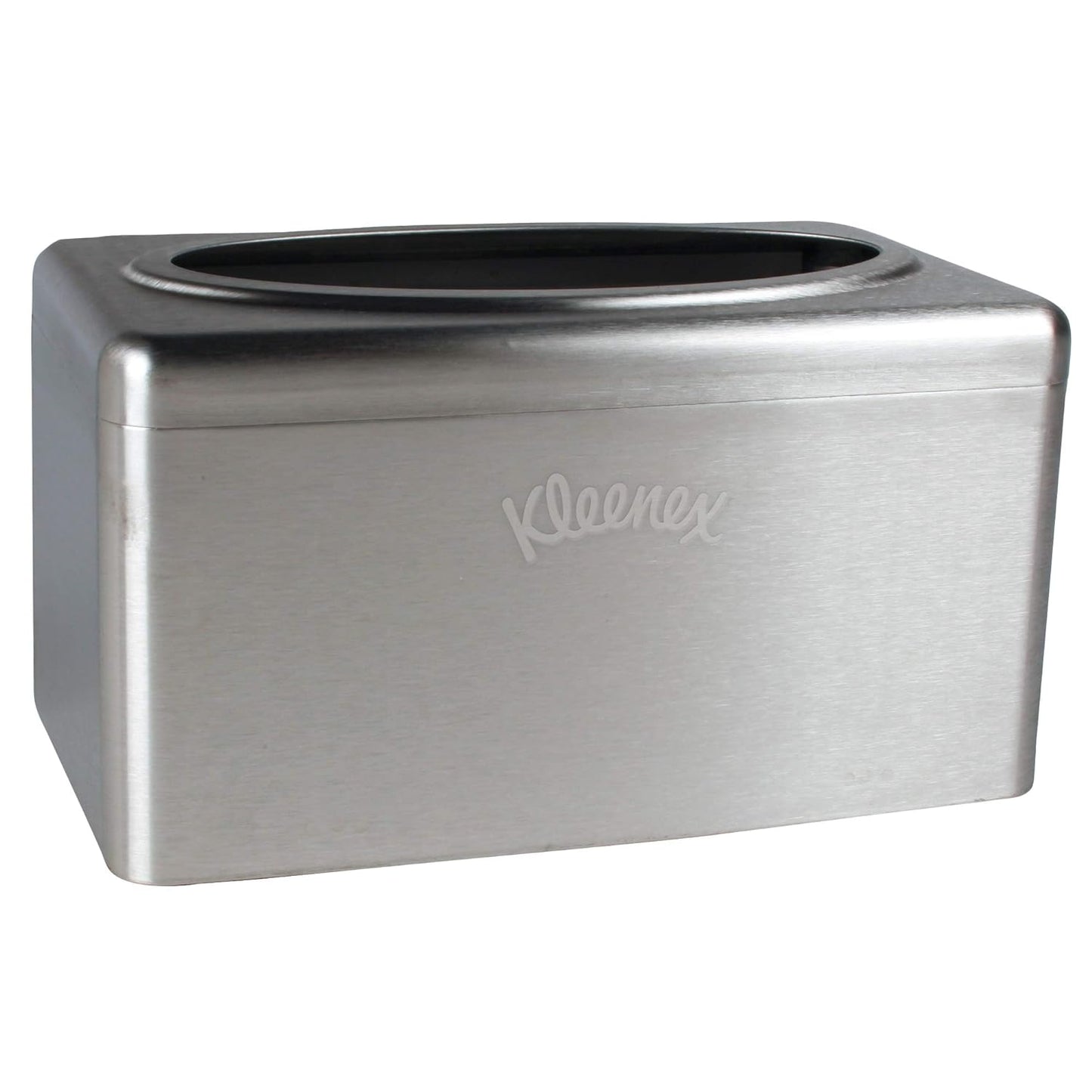 2-Pack Kimberly-Clark's Kleenex Stainless Steel Box Towel Cover With 18-Pack Kleenex 1-Ply Ultra Soft Hand Towel Refill Bundle