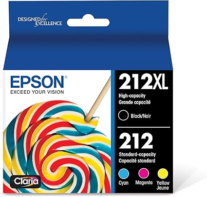 HP 62XL Tri-color High-yield Ink | Works with HP ENVY 5540, 5640, 5660, 7640 Series, HP OfficeJet 5740, 8040 Series, HP OfficeJet Mobile 200, 250 Series | Eligible for Instant Ink | C2P07AN