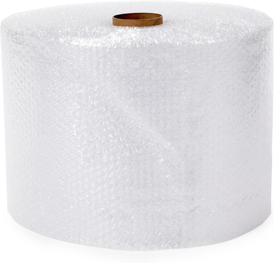 Amazon Basics Perforated Bubble Cushioning Wrap, Small 3/16", 12-Inch x 175 Foot Long Roll, Clear