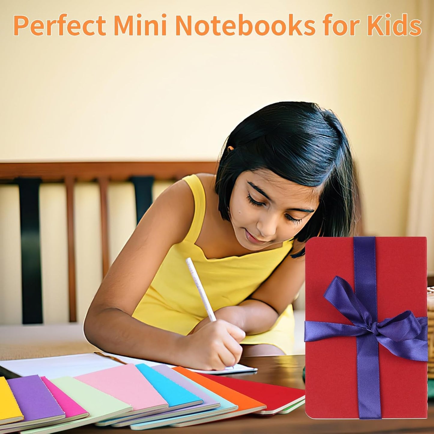 12 Pack Mini Pocket Notebook, 3.5 X 5.5 Inch Lined Small Journals for Kids, Colorful Cover Notepads for Traveler, Students, School Supplies, 30 Sheets/60 Pages, Memo Pad, Tiny Note Book Bulk