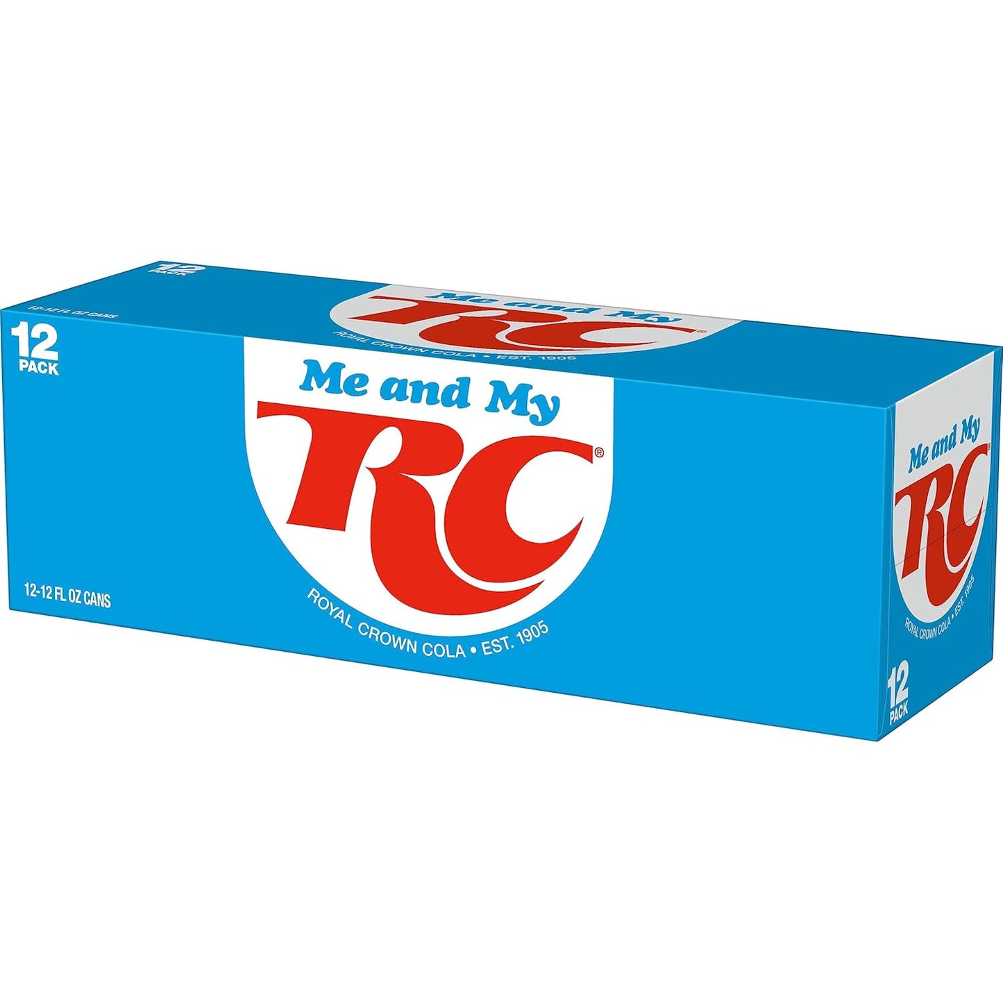 RC Cola Soda, 12 Fl Oz (Pack of 12)