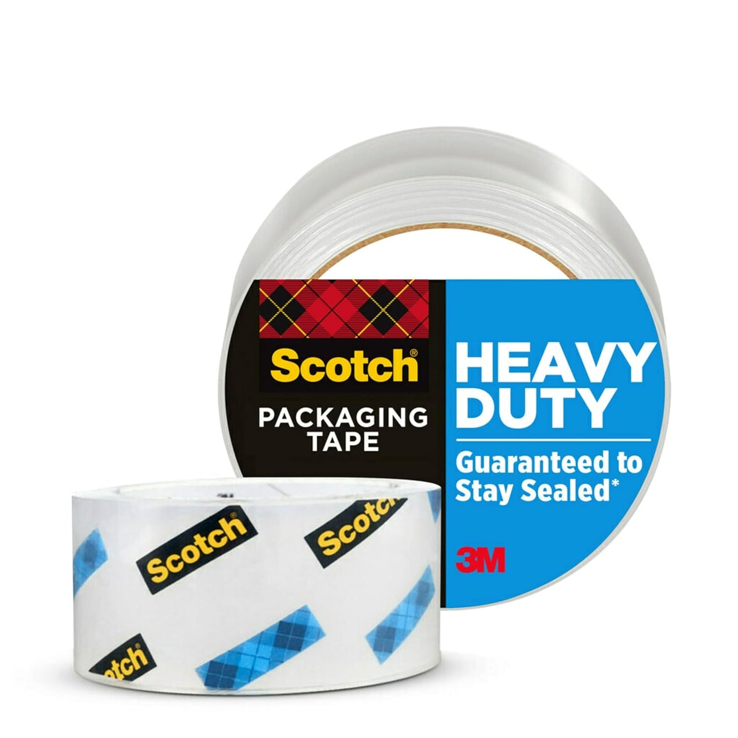 Scotch Heavy Duty Shipping and Moving Packing Tape, Clear, Packing and Moving Supplies, 1.88 in. x 54.6 yd., 1 Tape Roll