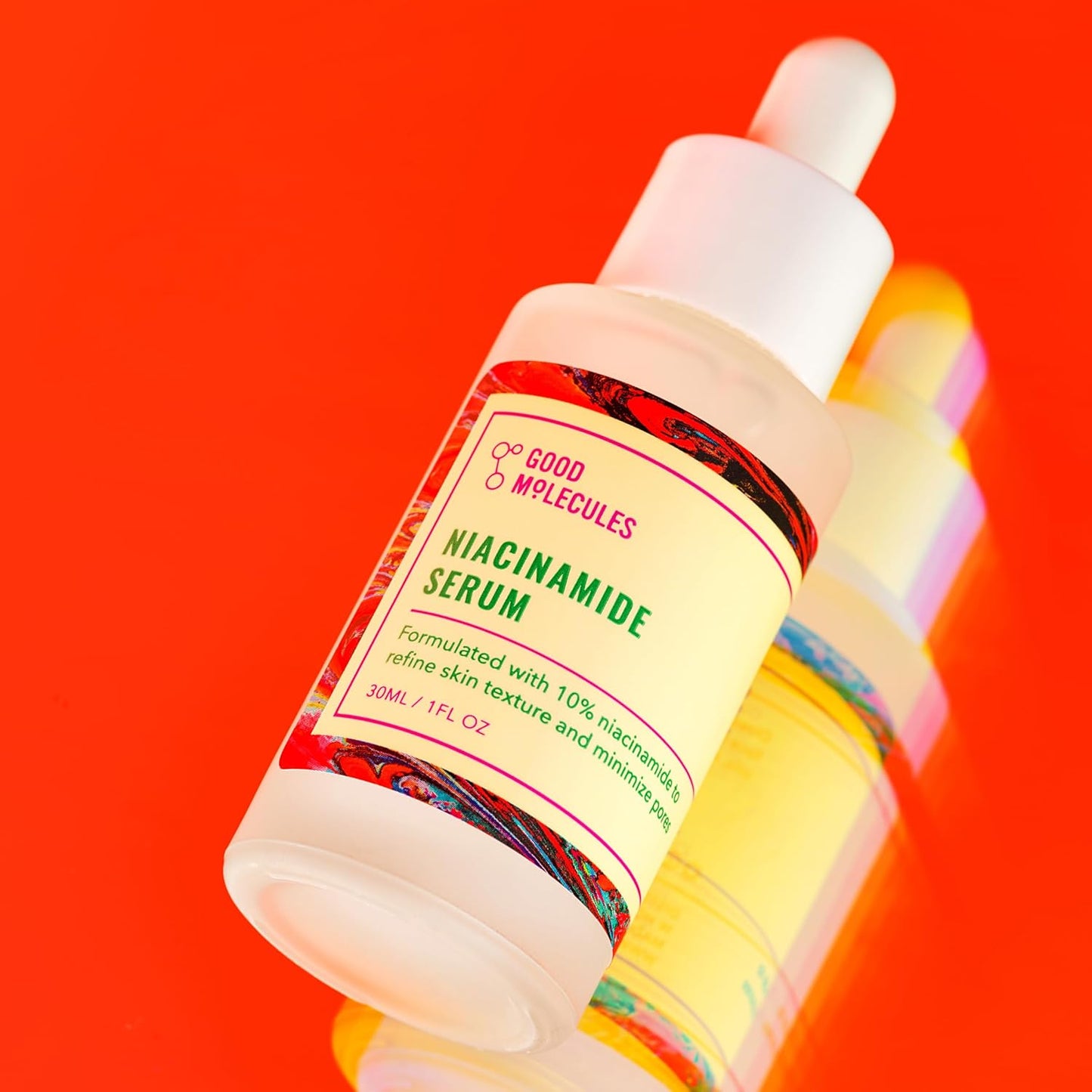 Good Molecules Niacinamide Serum - 10% Niacinamide Balancing B3 Facial Serum for Acne, Tone, Texture - Brightening and Hydrating Skincare for Face