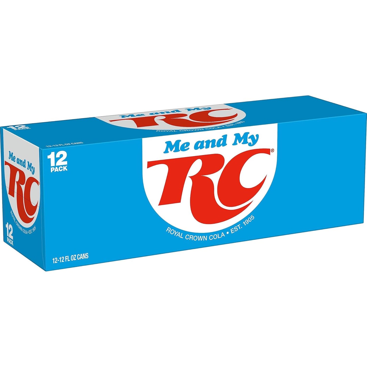 RC Cola Soda, 12 Fl Oz (Pack of 12)