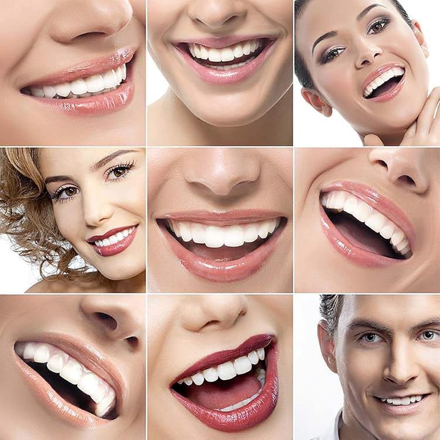 4PCS Temporary Veneers for Women and Men, Nature and Comfortable Temporary Kit