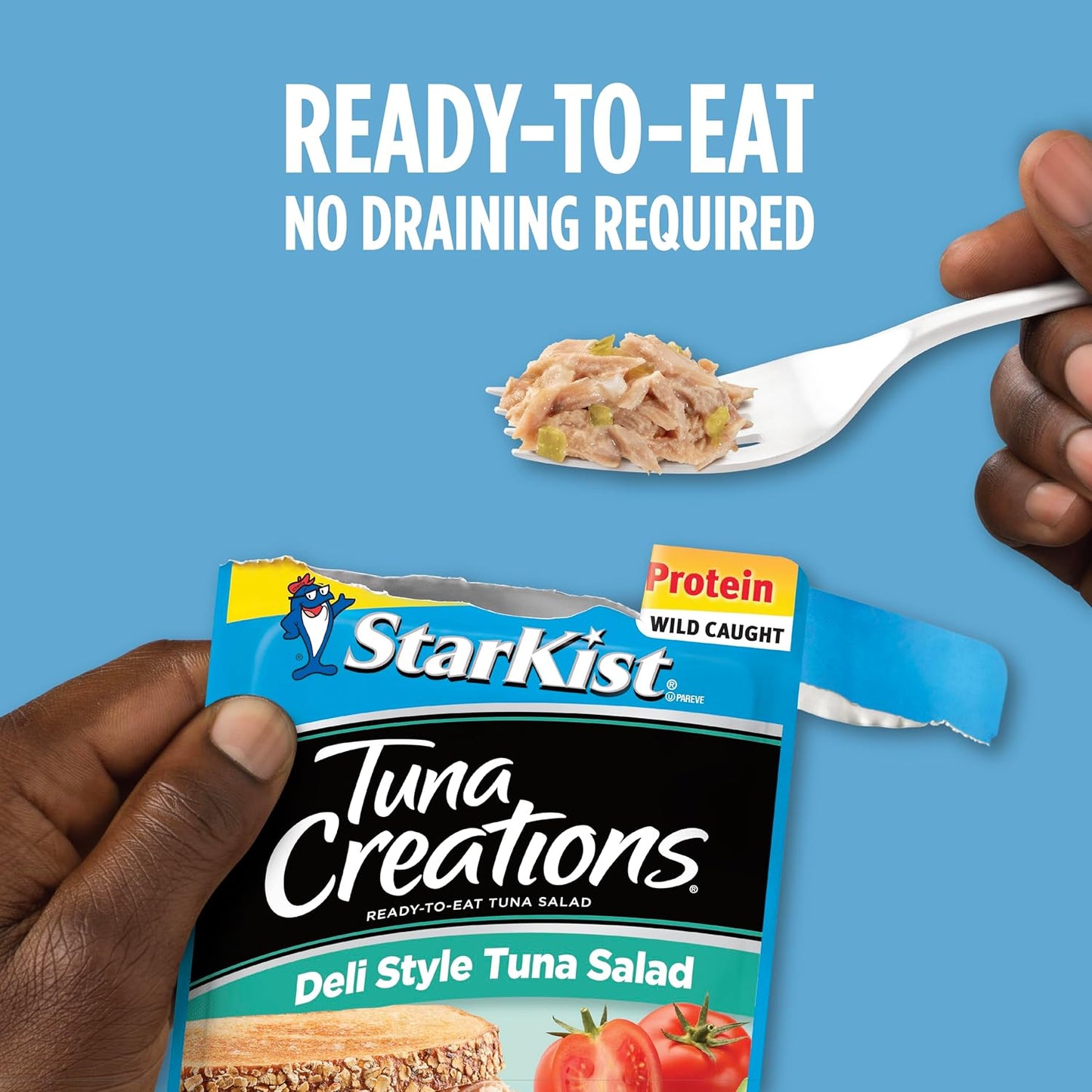 StarKist Tuna Creations Deli Style Tuna Salad, 3 oz, Pack of 12