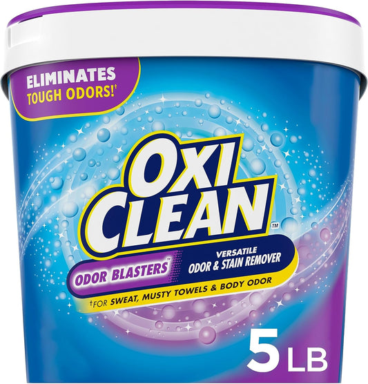 OxiClean Odor Blasters Versatile Odor and Stain Remover Powder, 5 lb