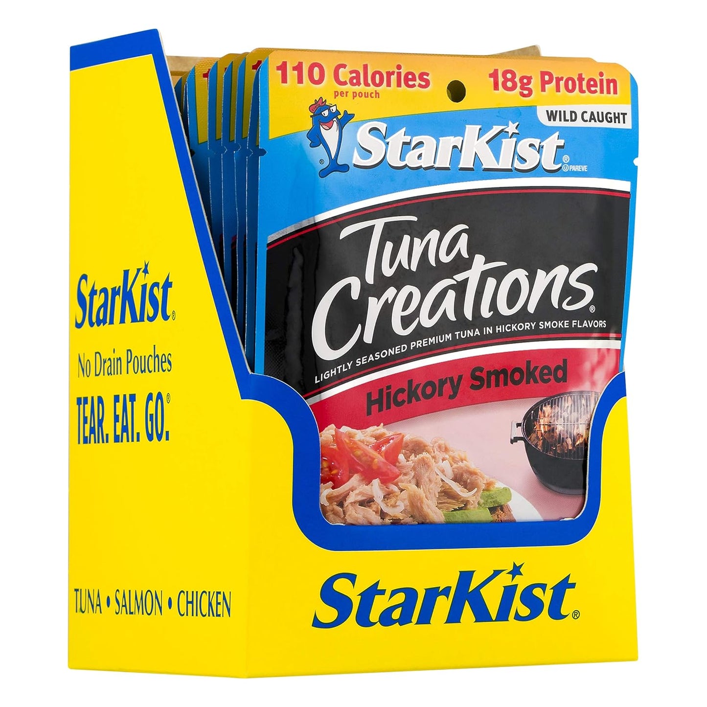 StarKist Tuna Creations, Hickory Smoked, Packaging May Vary, 2.6 Oz, Pack of 24