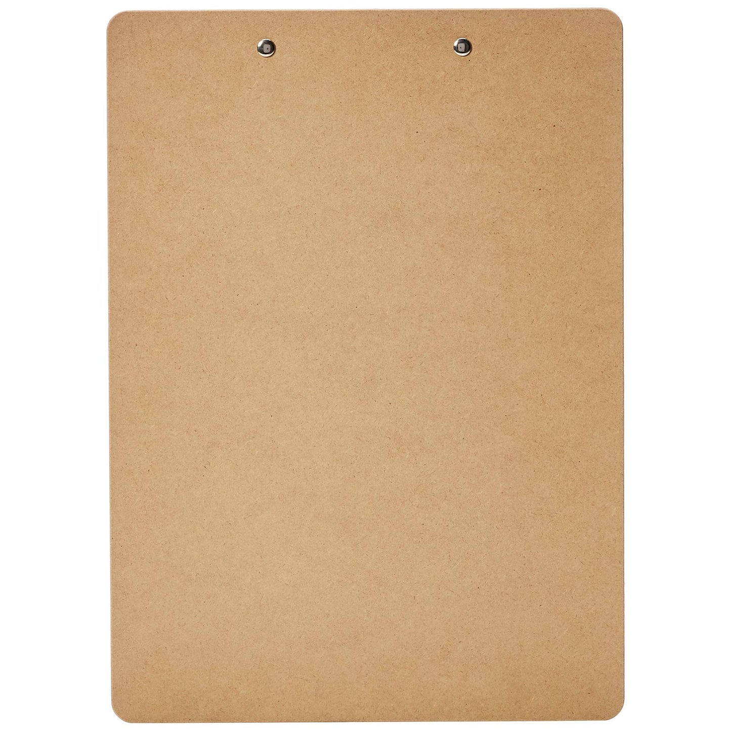 Amazon Basics Hardboard Office Clipboard, 6-Pack, Brown