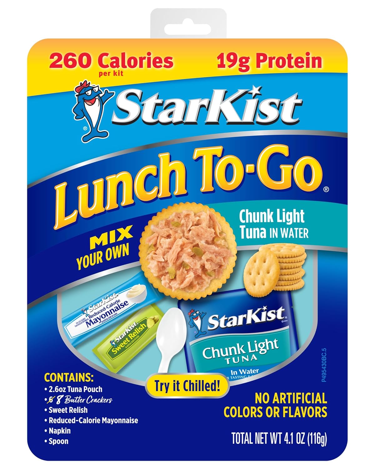 StarKist Lunch To-Go Chunk Light Mix Your Own Tuna Salad - (Pack of 5)