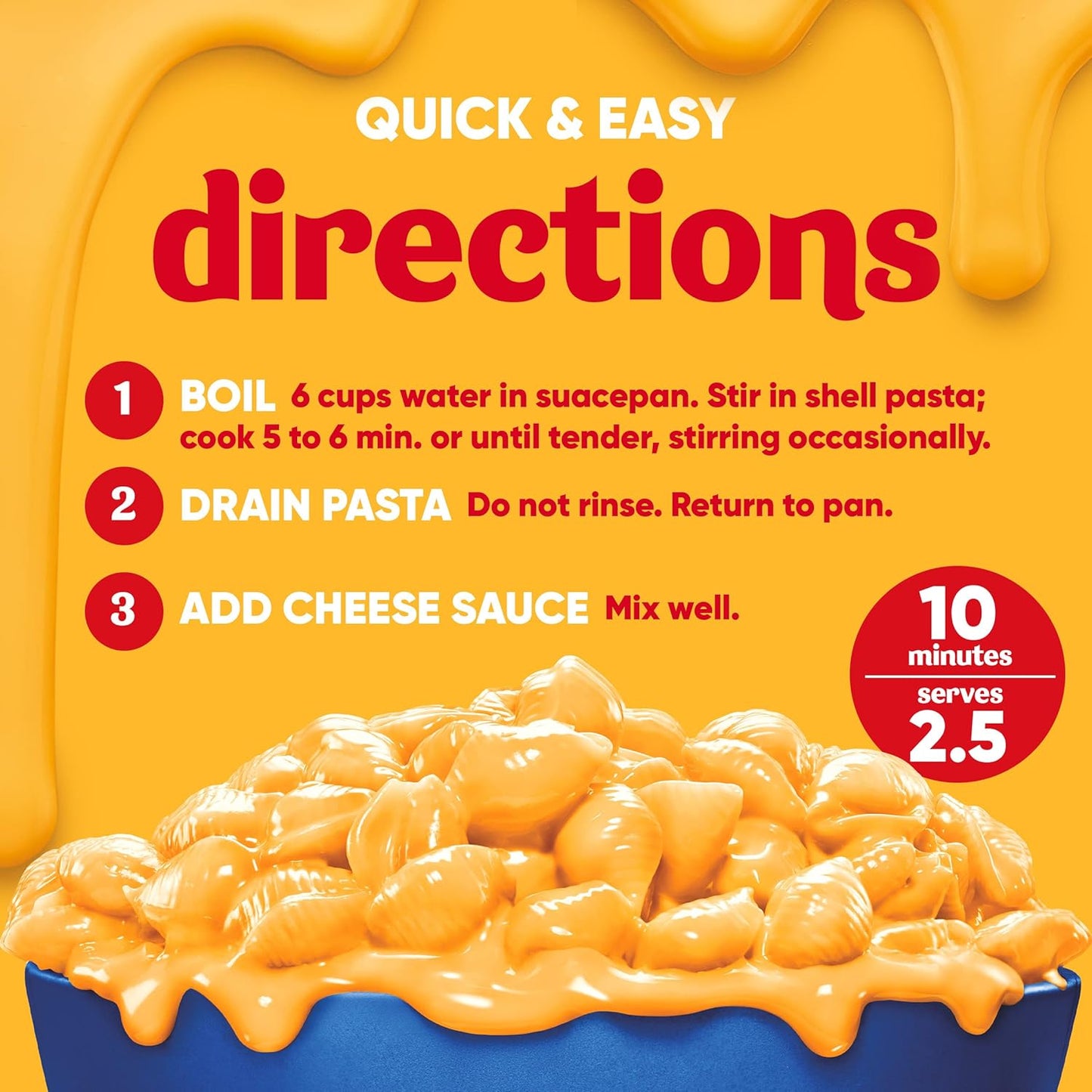 Velveeta Shells & Cheese Original Shell Pasta & Cheese Sauce Meal (3 ct Pack, 12 oz Boxes)