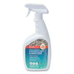 ECOS® PRO Multi-Purpose Disinfectant & Sanitizer, Fresh Citrus Scent, 32 oz Spray Bottle