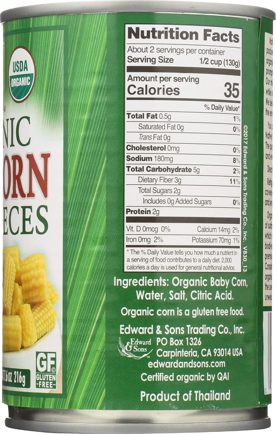 Native Forest, Organic Baby Corn, 14 Ounce