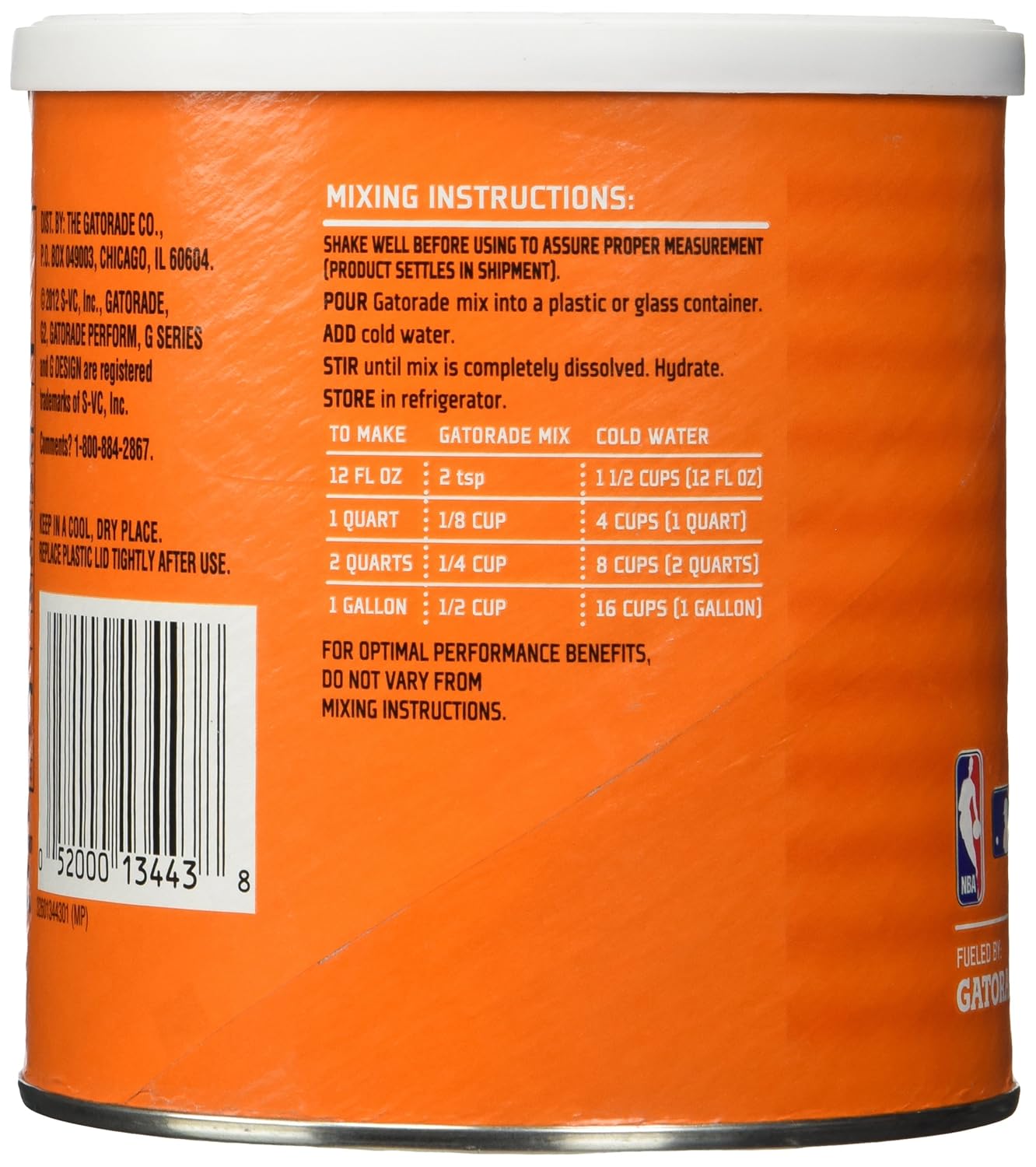 Gatorade Perform G2 02 Perform Thirst Quencher Instant Powder Grape Drink 19.4 Oz. (1 Each)