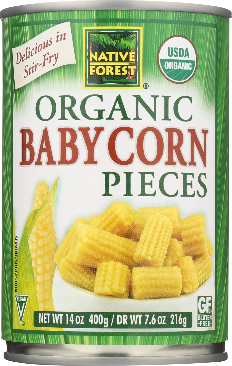 Native Forest, Organic Baby Corn, 14 Ounce