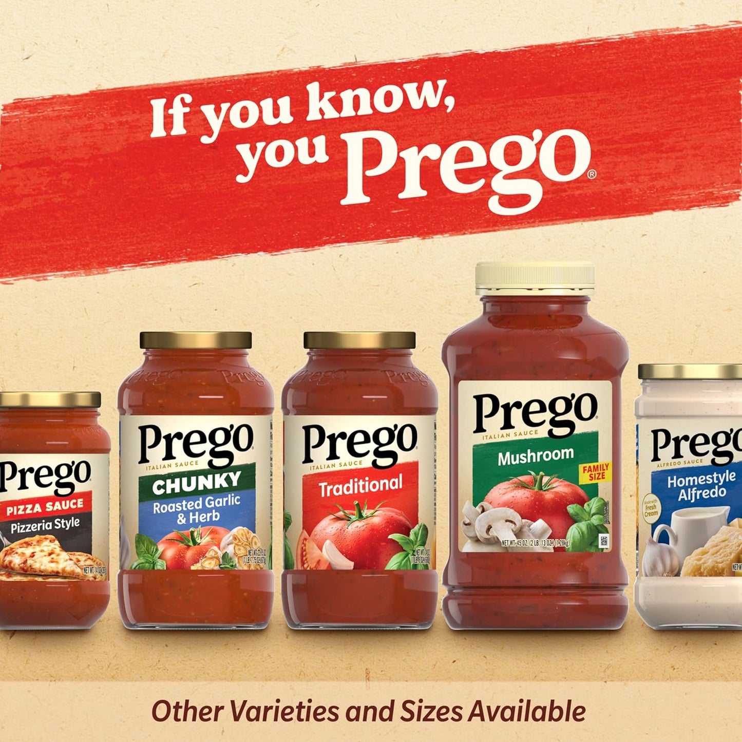 Prego Traditional Pasta Sauce, 24 Oz Jar