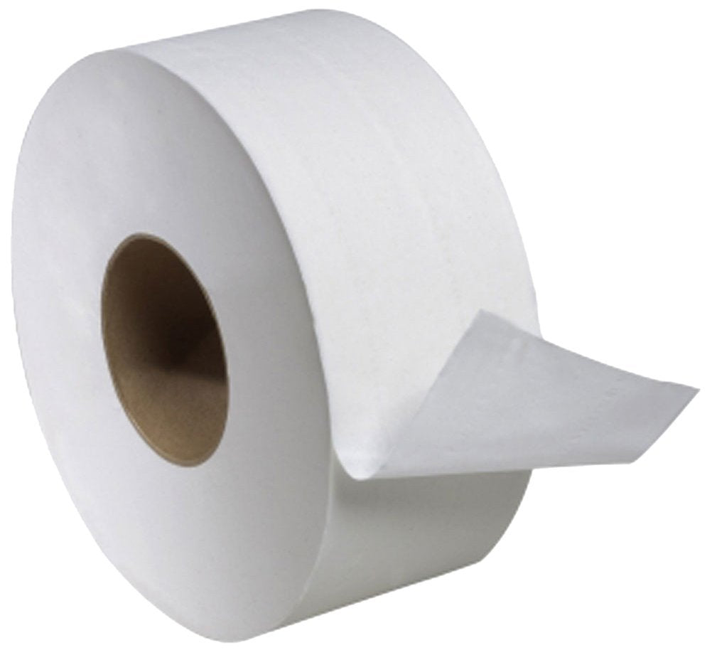 Tork TJ0922A CPC 9 in. Universal Jumbo Toilet Tissue Roll, White -