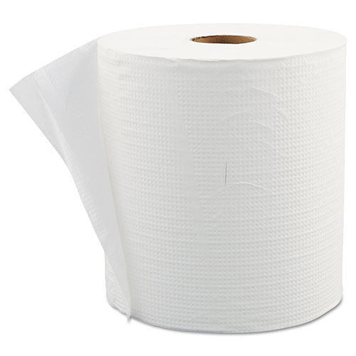 Morcon W6800 CPC 7.9 in. x 800 ft. Hardwound Bleached Roll Towel Paper